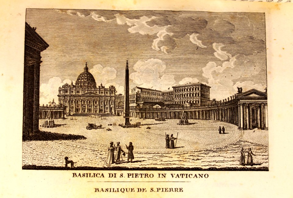 "Basilica di S. Pietro in Vaticano, Basilique de S. Pierre…