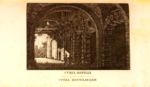 "Curia Ostilia, Curia Hostilienne"