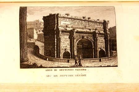 "Arco di Settimio Severo, Arc de Septime Severe"