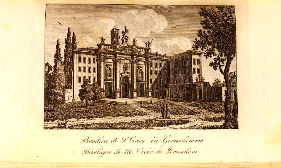 "Basilica di S. Croce in Gerusalemme, Basilique de Ste. Cr…