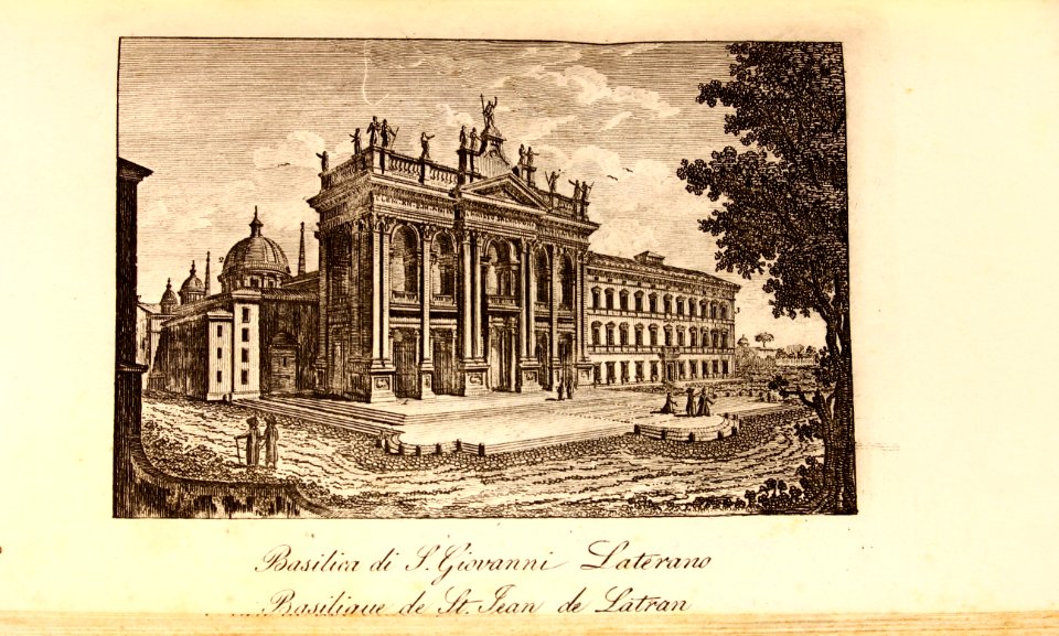"Basilica di S. Giovanni Laterano, Basilique de St. Jean d…
