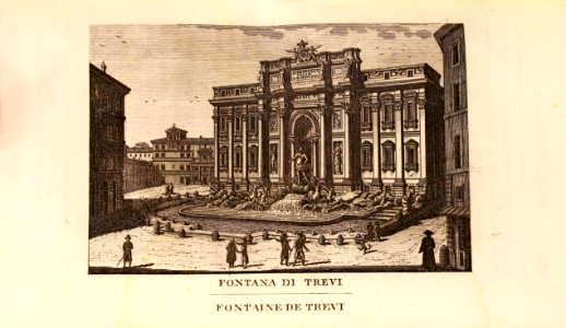 "Fontana di Trevi, Fontaine de Trevi"