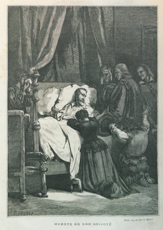 "Muerte de Don Quijote"
