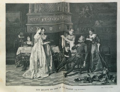 "Don Quijote en casa de los Duques"