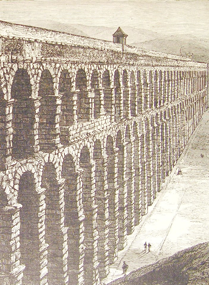 "Acueducto de Mérida". [i.e. Segovia]