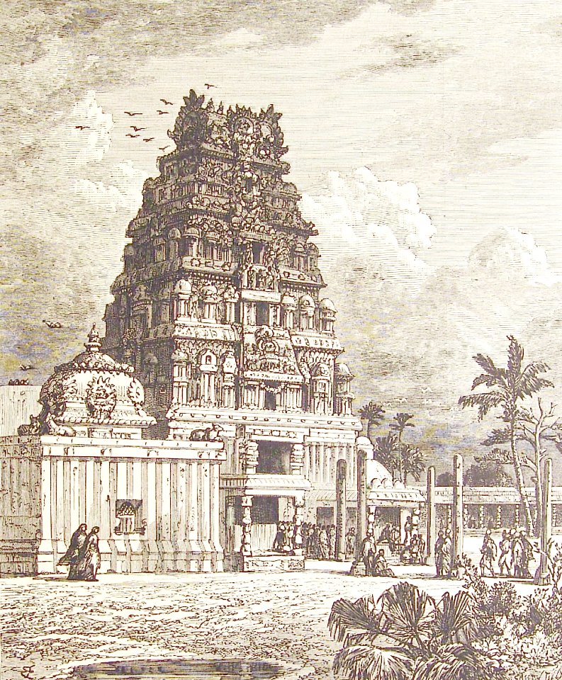 "Una torre de la Pagoda de Vilnour".