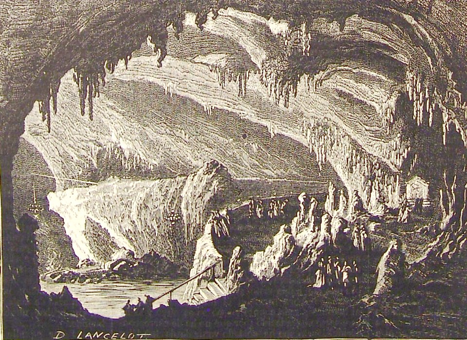 "Gruta de Adelsberg".