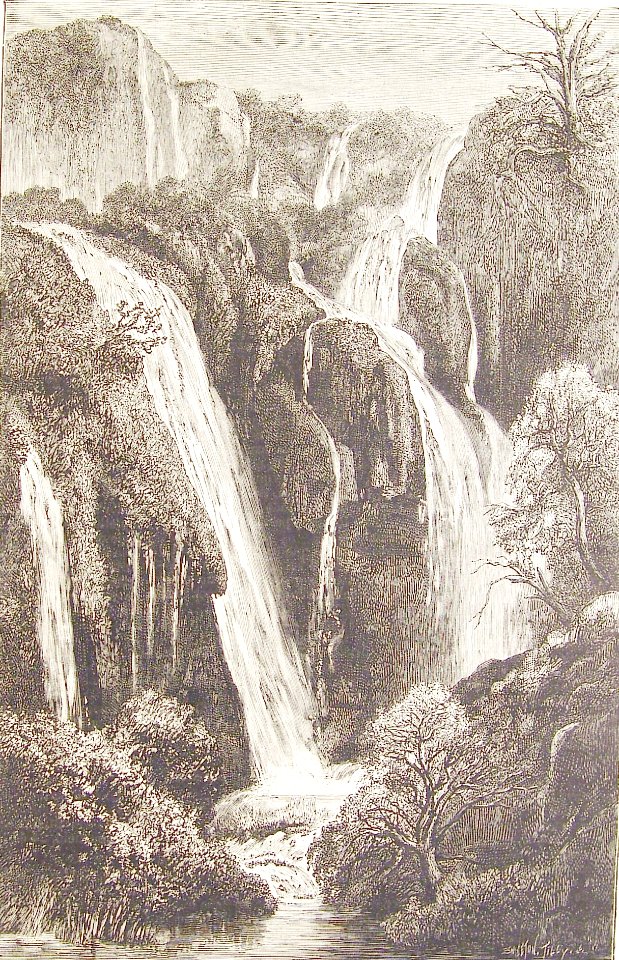 Cascadas del Oued-Tifrit (Argelia).