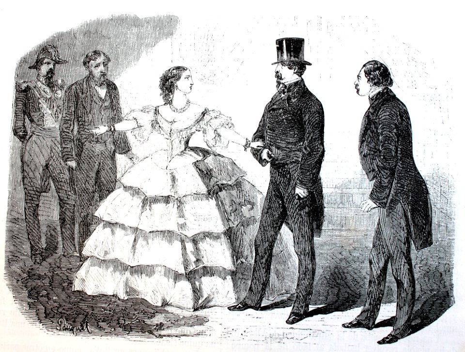"Atentado contra Napoleón III..."
