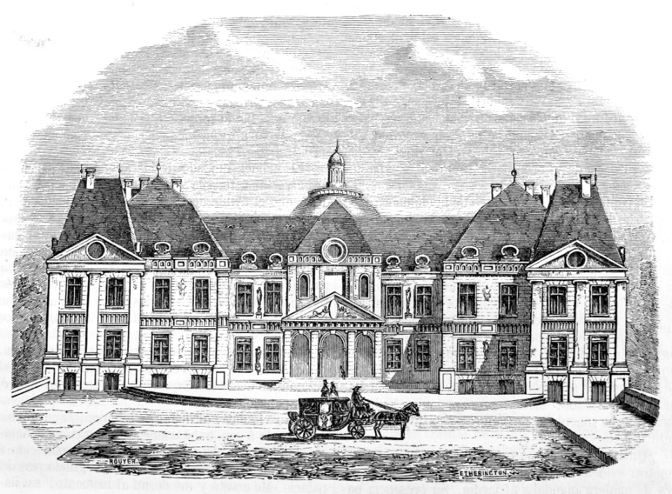 "Asesinato de la Duquesa de Praslin. Palacio de Vaux-Prasl…