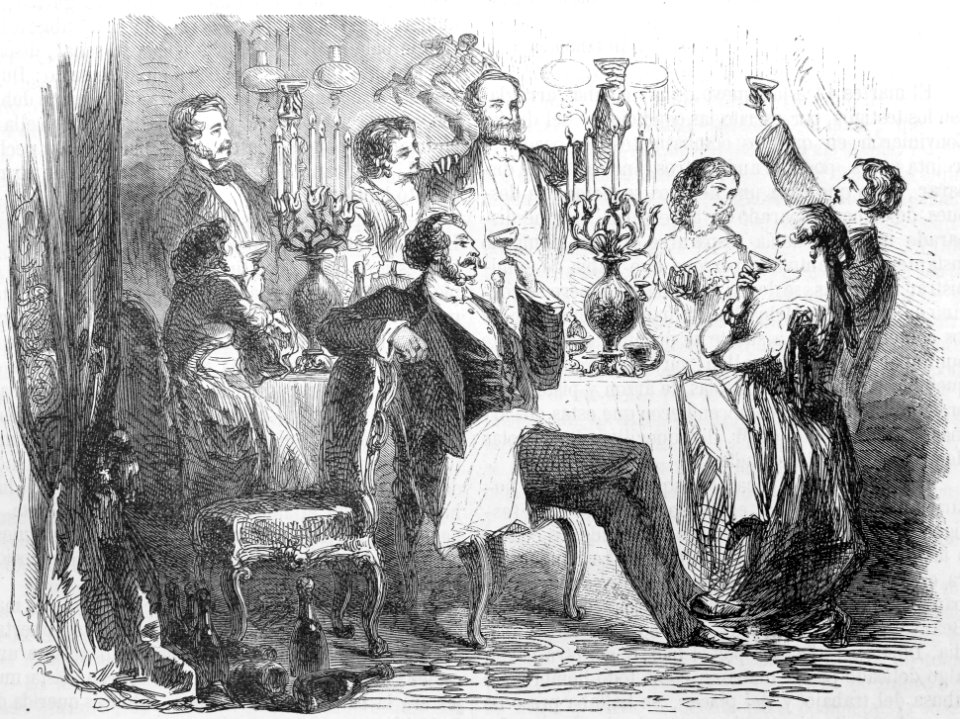 Desafío de MM. de Beauvallon y Dujarier. "Una cena en los …