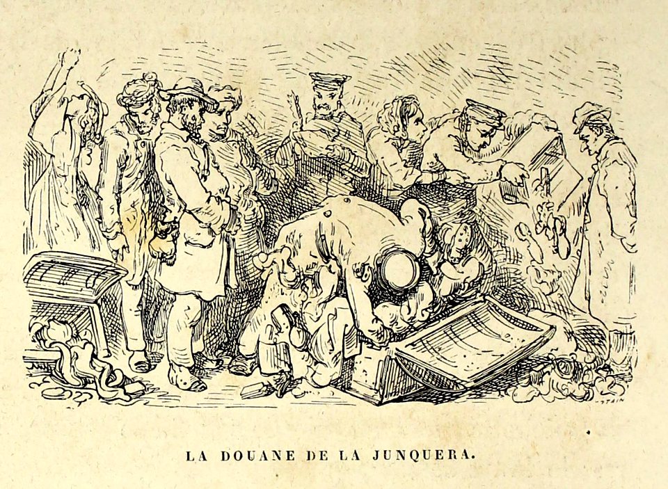 "La douane de La Junquera"