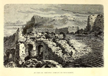 "Ruines du théatre romain de Murviedro"