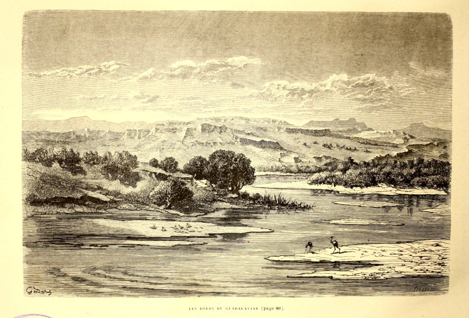 "Les bords du Guadalaviar"
