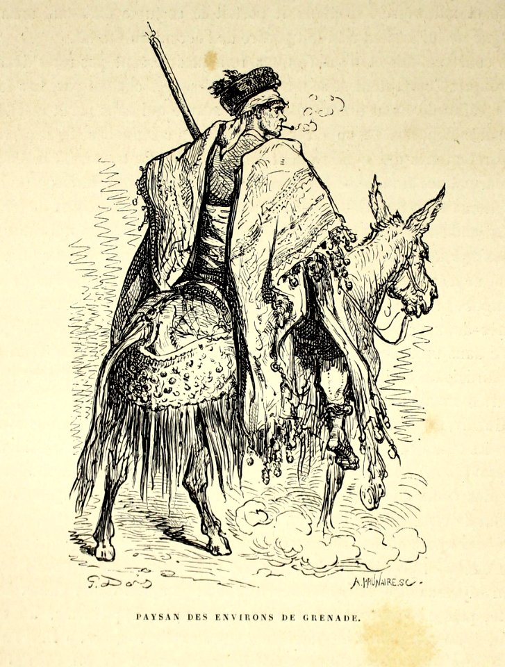 "Paysan des environs de Grenade"