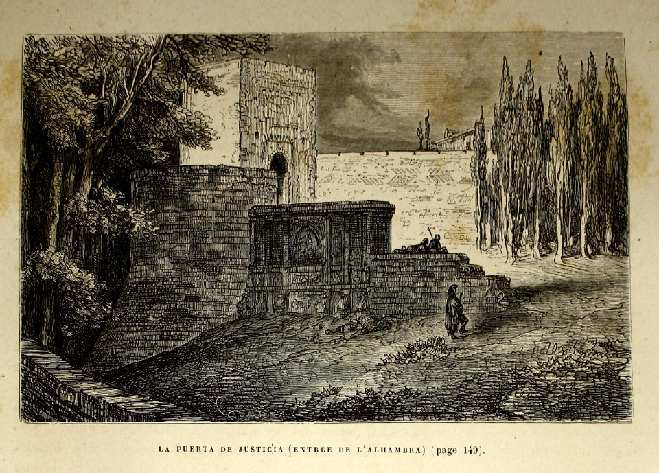 "La Puerta de Justicia (entrée de l'Alhambra)"