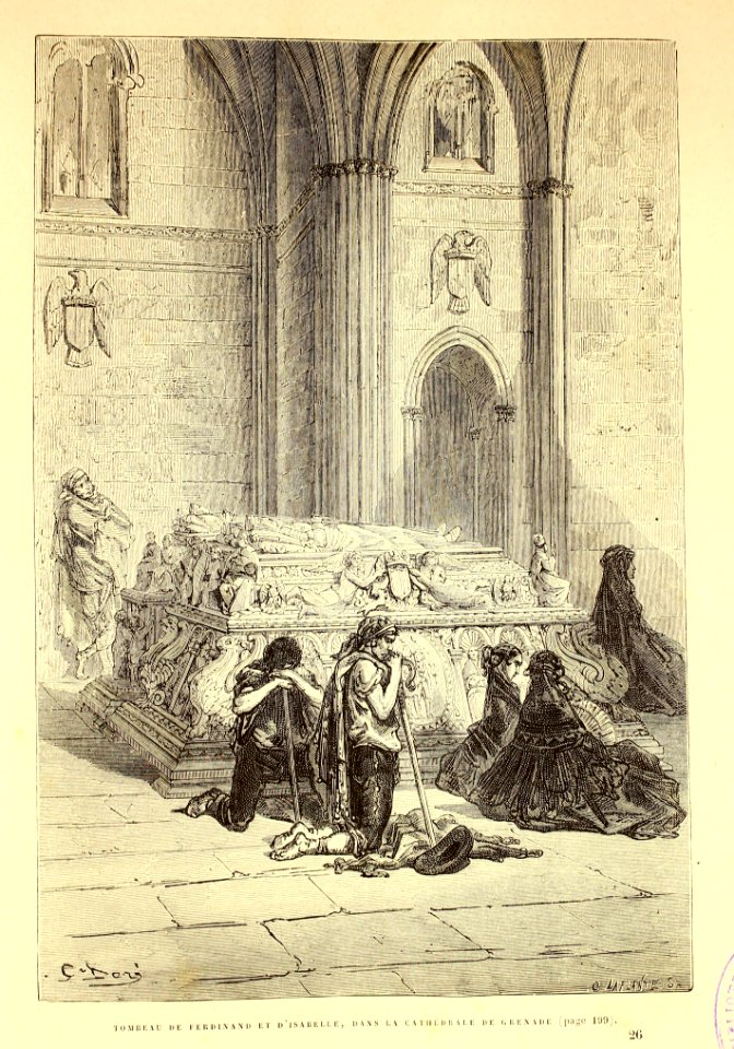 "Tombeau de Ferdinand et d'Isabelle, dans la Cathédrale de…