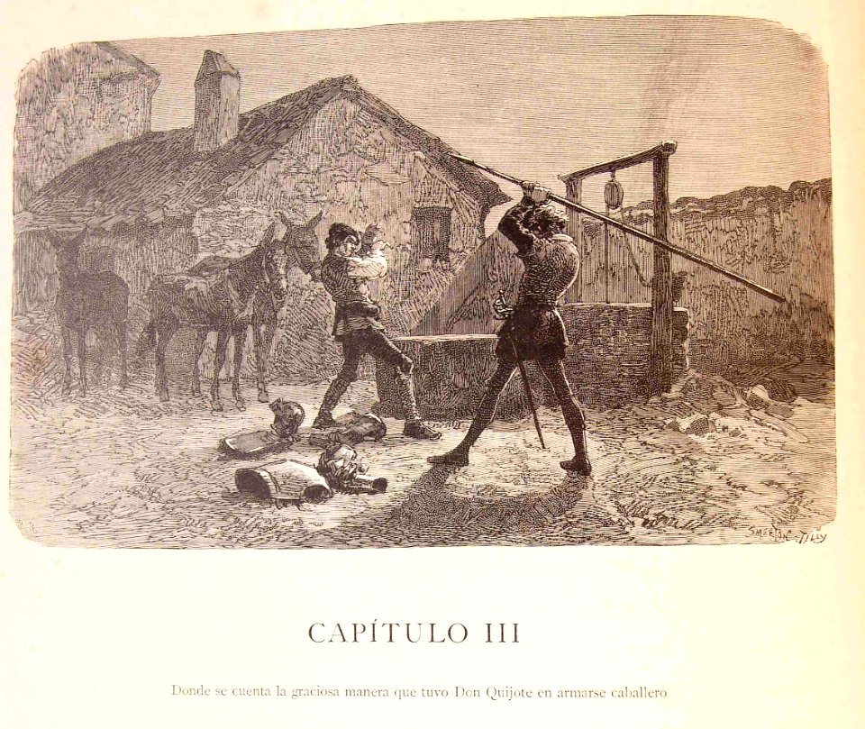 "Donde se cuenta la graciosa manera que tuvo Don Quijote e…