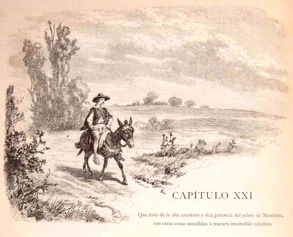 Cap. XXI. Que trata de la alta y rica ganancia del yelmo d…