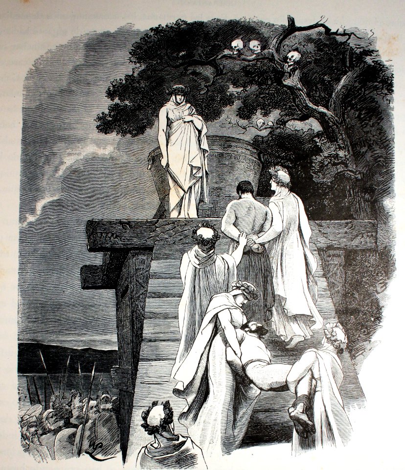 "Sacrificios humanos en la antigua Germania".