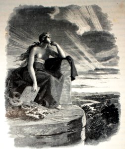 "Veleda, profetisa de los germanos".