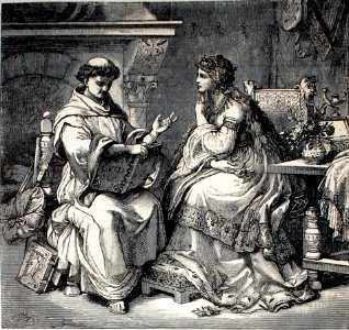 "Ekkehardo y Eudivigis".