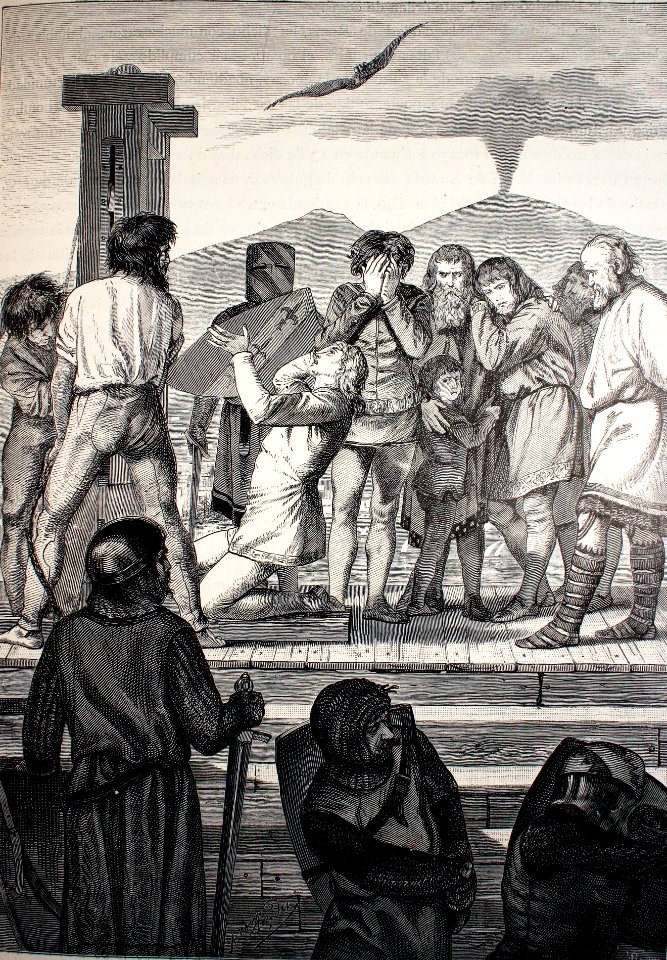 "Suplicio de Conradino de Hohenstaufen".