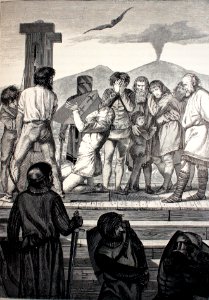 "Suplicio de Conradino de Hohenstaufen".