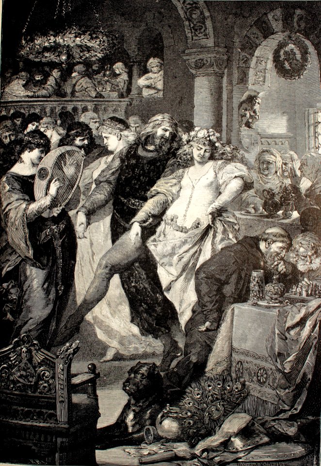 "Danza cortesana".