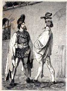 "Zapatos de punta larga y traje de cascabeles".