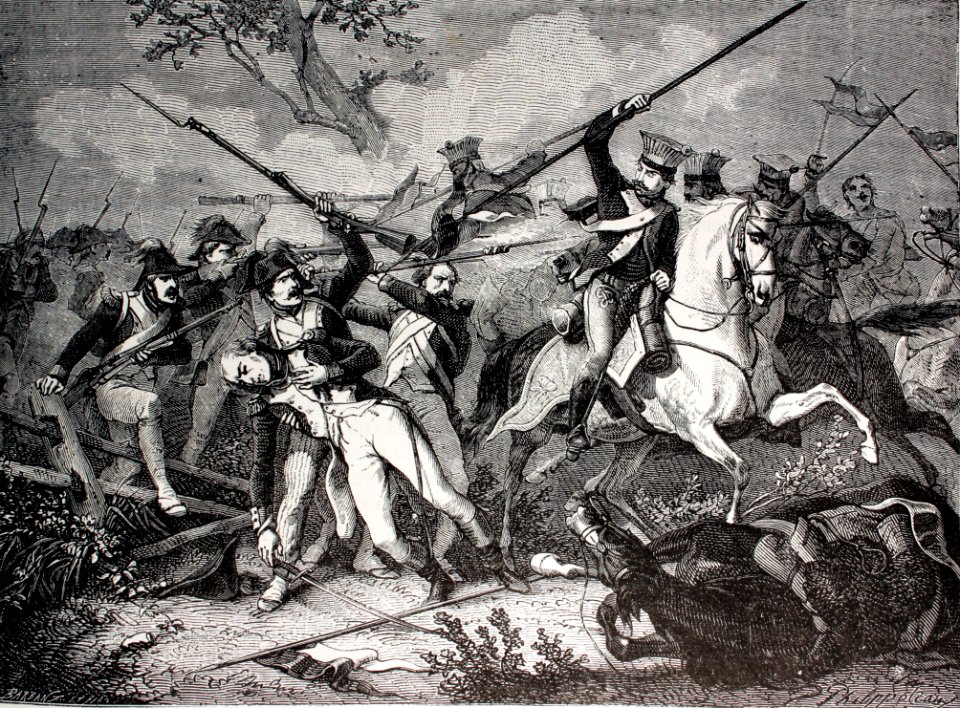 "Muerte de Latour d'Auvergne".