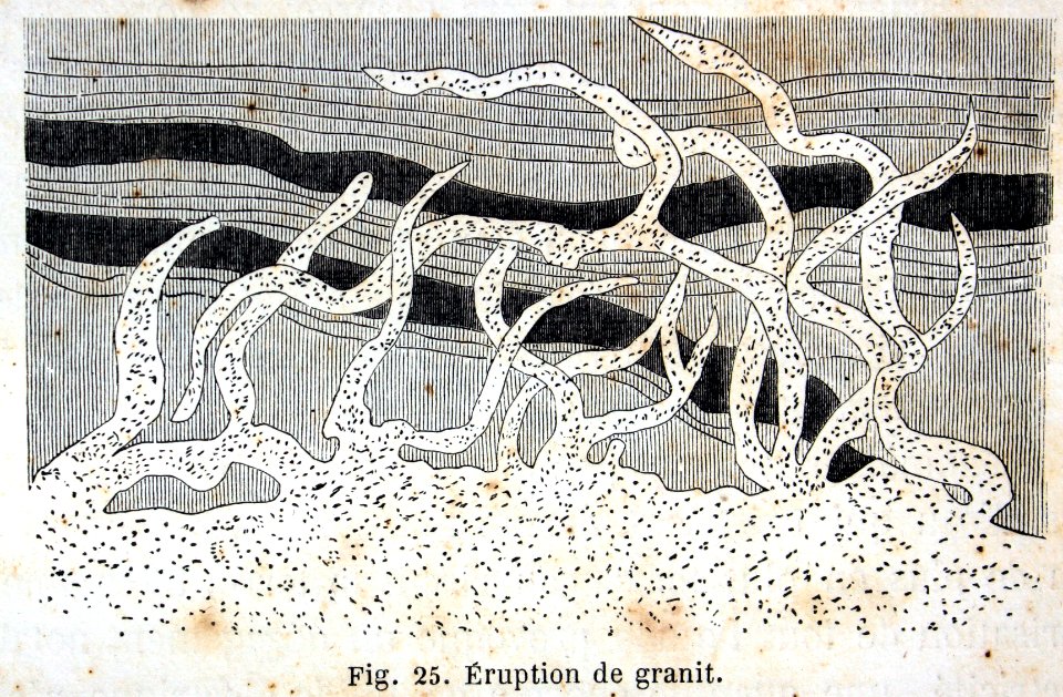 "Eruption de granit".