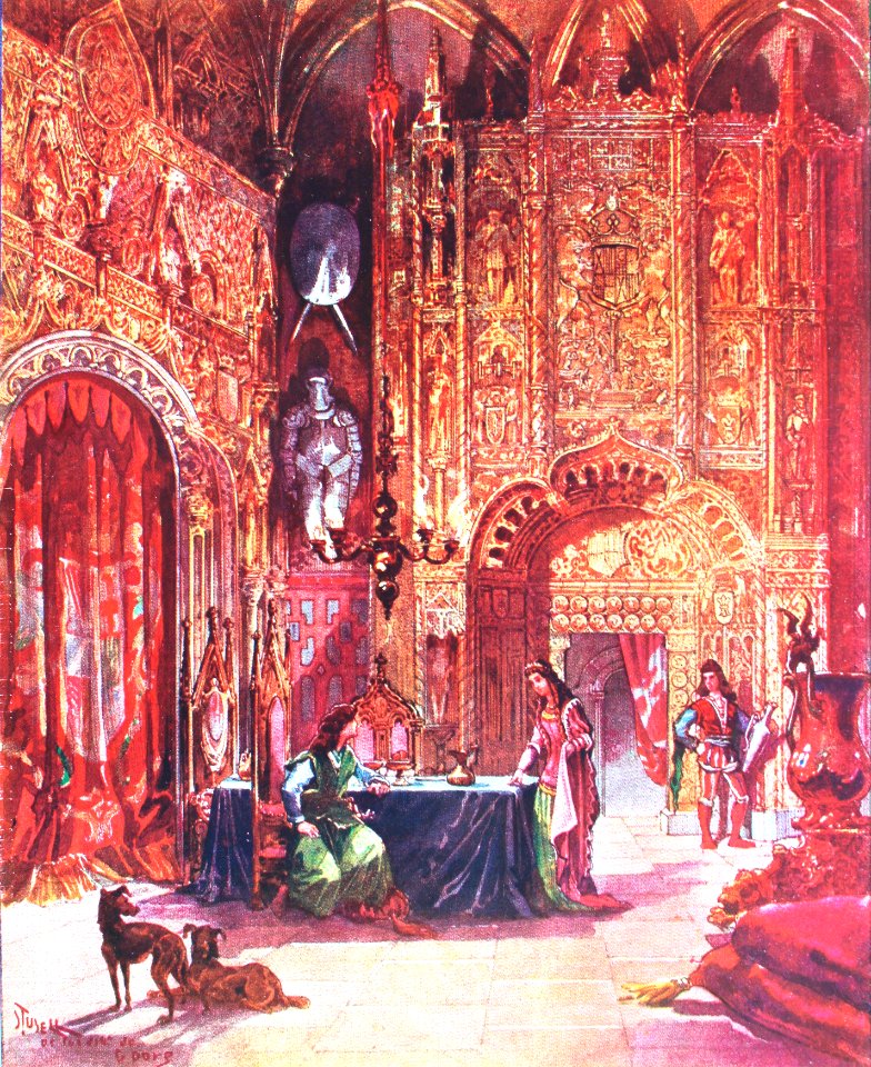 "Alcázar del ferviente lago".