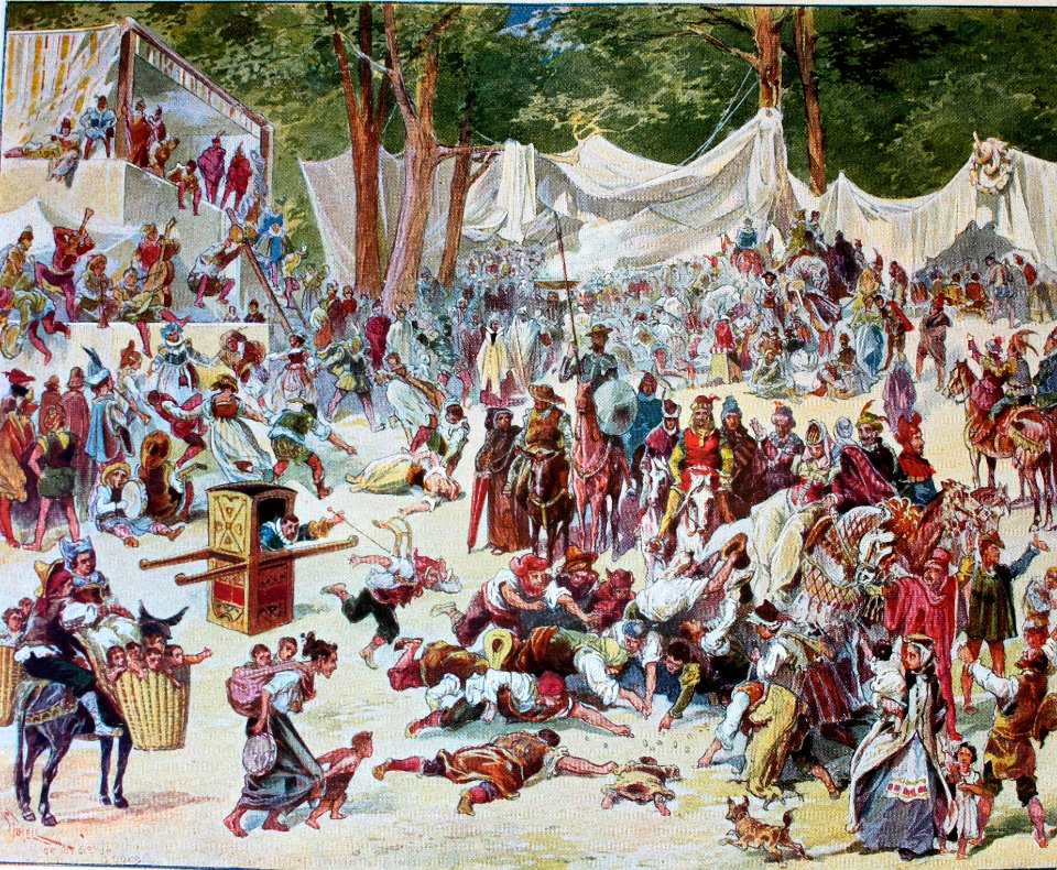 "...El rico Camacho,... quiso que las fiestas pasasen adel…