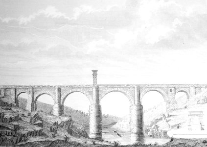 "Monumentos romanos. Puente de Alcántara".