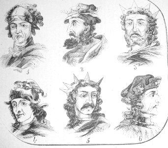 Nº VIII. De Reyes de España. 1. Don Ramiro 2. Don Ordoño 3…