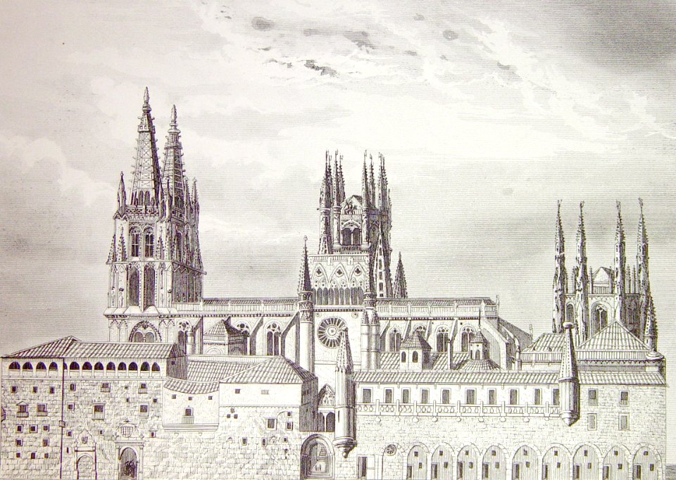 "Monumentos góticos. Catedral de Burgos".