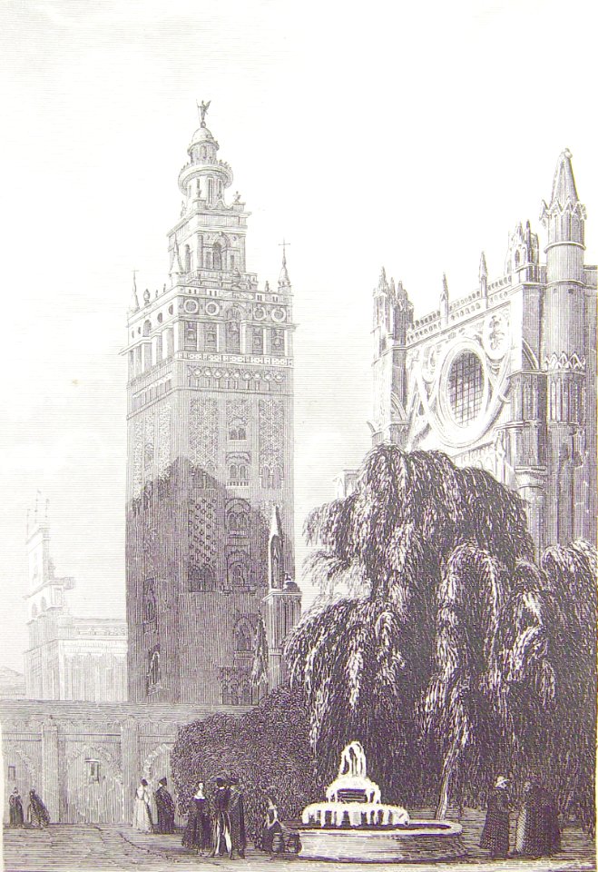 "La Giralda en Sevilla".