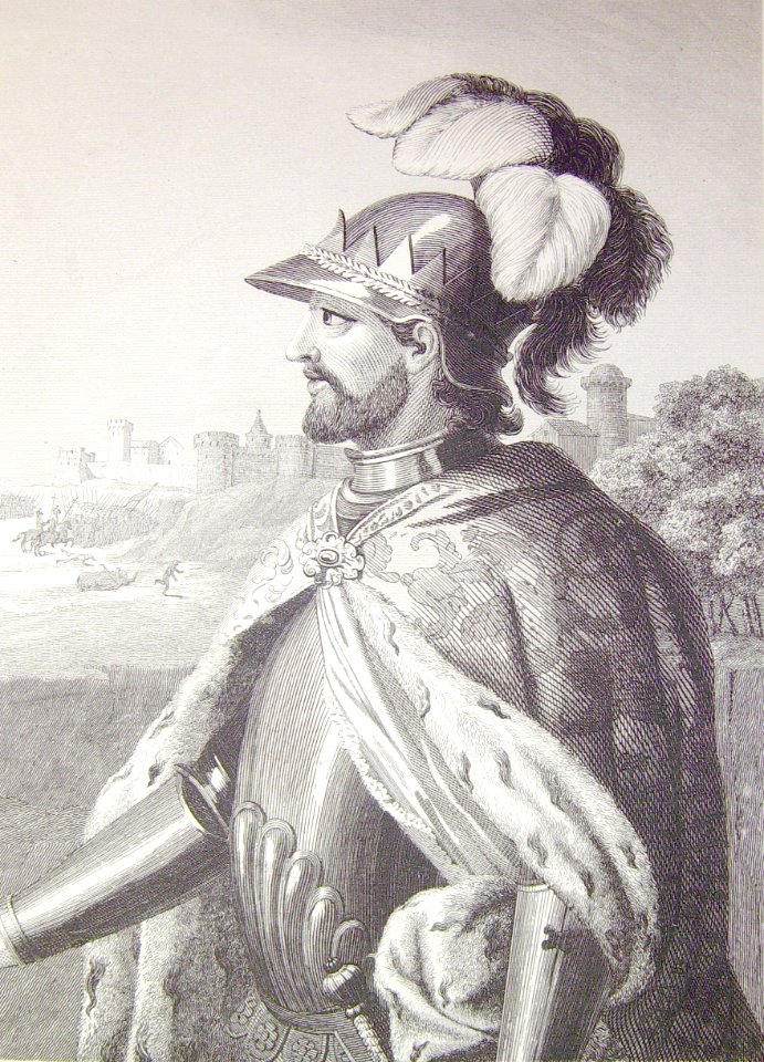 "D. Enrique II rey de Castilla y León".