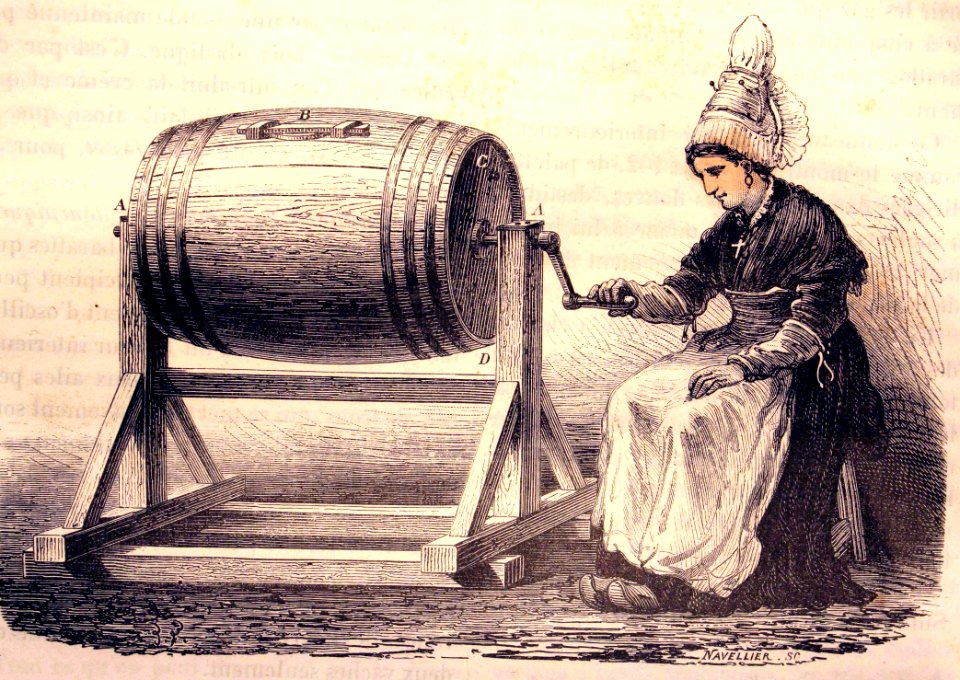 "La baratte normande".