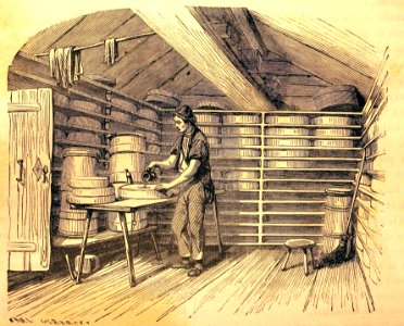 "Un magasin à fromages de gruyère dans un chalet de la Sui…