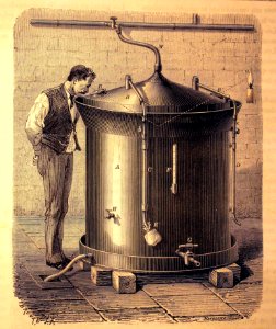 "Premier appareil employé par L. Pasteur pour faire refroi…. Free illustration for personal and commercial use.