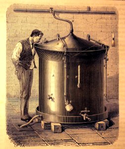"Premier appareil employé par L. Pasteur pour faire refroi…