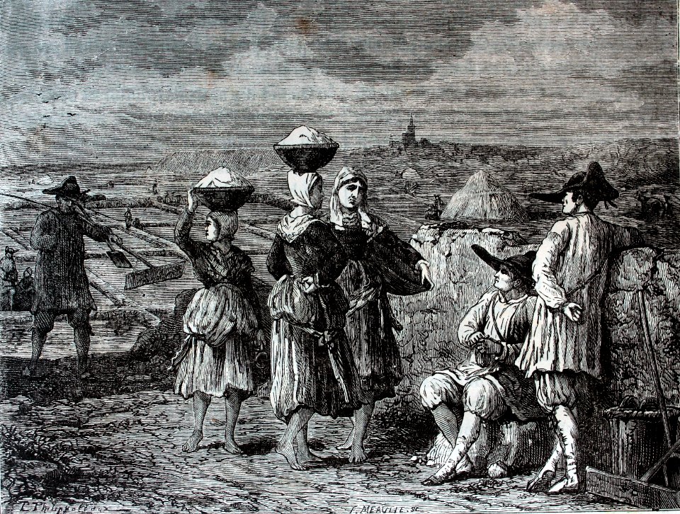 "Les paludiers et sauniers bretons".