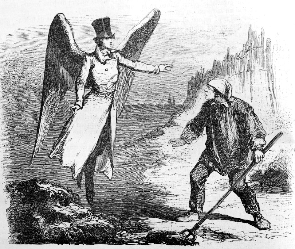Los falsos delfines. "El ángel mandó a Martín que fuera a …
