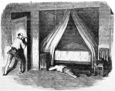 Desafío de MM. Rozier y de Mercy (1858). "Pálido, con la m…