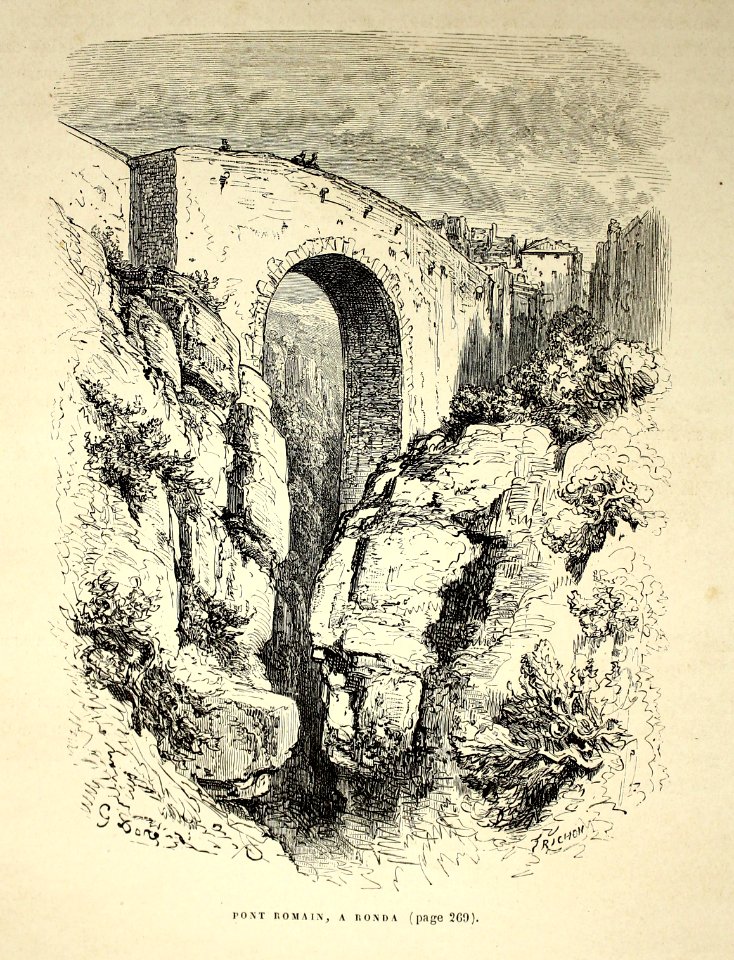 "Pont Romain, a Ronda"