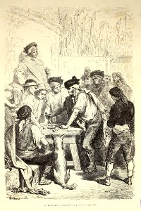 "Le baratero exigeant le barato"