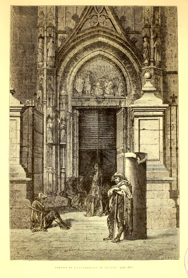 "Portail de la Catédrale de Séville"