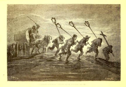 "Un entierro de limosna (convoi de pauvre), a Séville"
